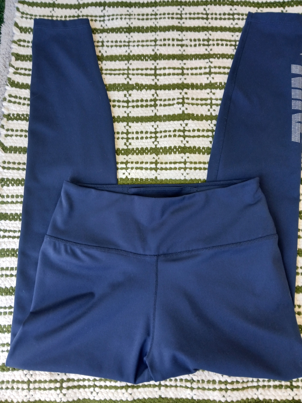 Nike Blue Dri-FIT Workout Leggings